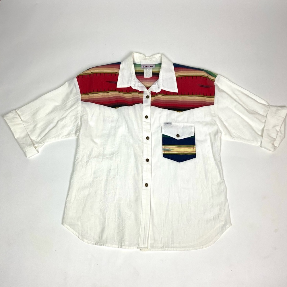 Vintage 80s Button Up Shirt